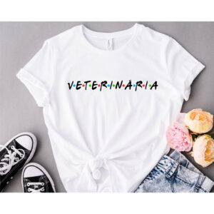 Blusa T-shirt Feminina Medicina Veterinária