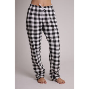 Smara Modas Calça Casual Dormir Pijama Xadrez Malha Inverno Viscolycra P ao G1