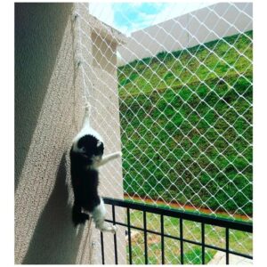 Tela Rede De Proteção Para Janelas E Sacadas + Corda