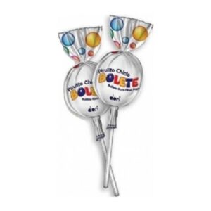 Pirulito Recheado com Chiclete Bolete Tutti Frutti 400g – Dori