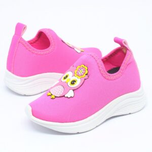 Tenis Meia Calce Facil Infantil Menina Escola Dia a Dia Conforto Leve Antiderrapante