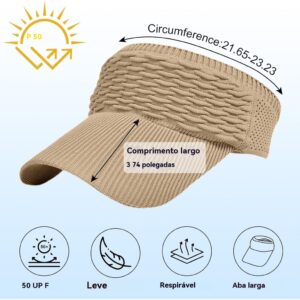 ventilação Chapéu/Boné de sol para chapéu malha elástico Apropriado para exterior superior vazia