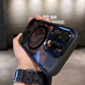 Com magnética Lente De Luxo Leve Com Tudo Incluído Capa De Telefone À Prova De Queda iPhone16 11 12 13 14 15 Pro Max