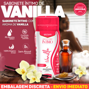 KIT SABONETE E DESODORANTE ÍNTIMO DE VANILLA AFRODISÍACO PARA ATRAÇÃO – LINHA ESSENCE