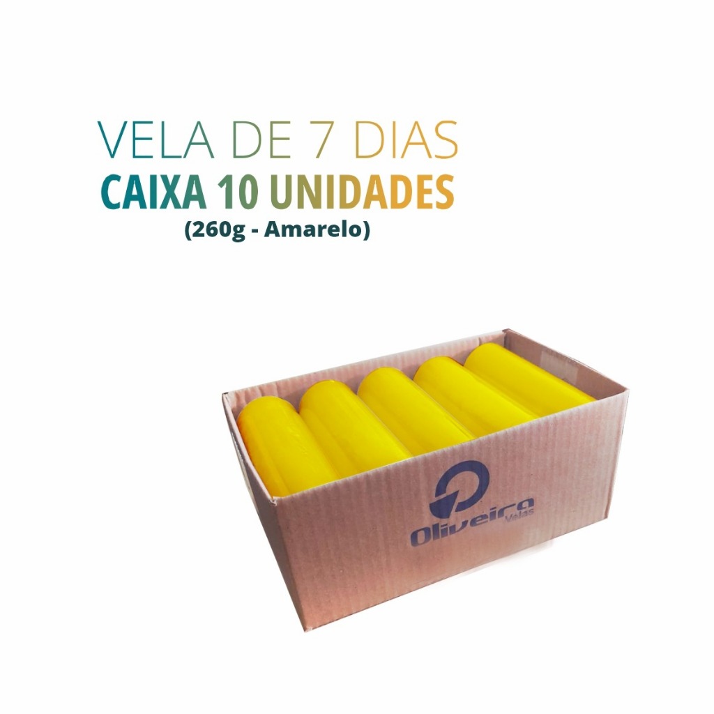 Velas De 7 dias ( votiva ) 100% Parafina Pura com 250gr celofane liso- 10 Unidades branca/coloridas