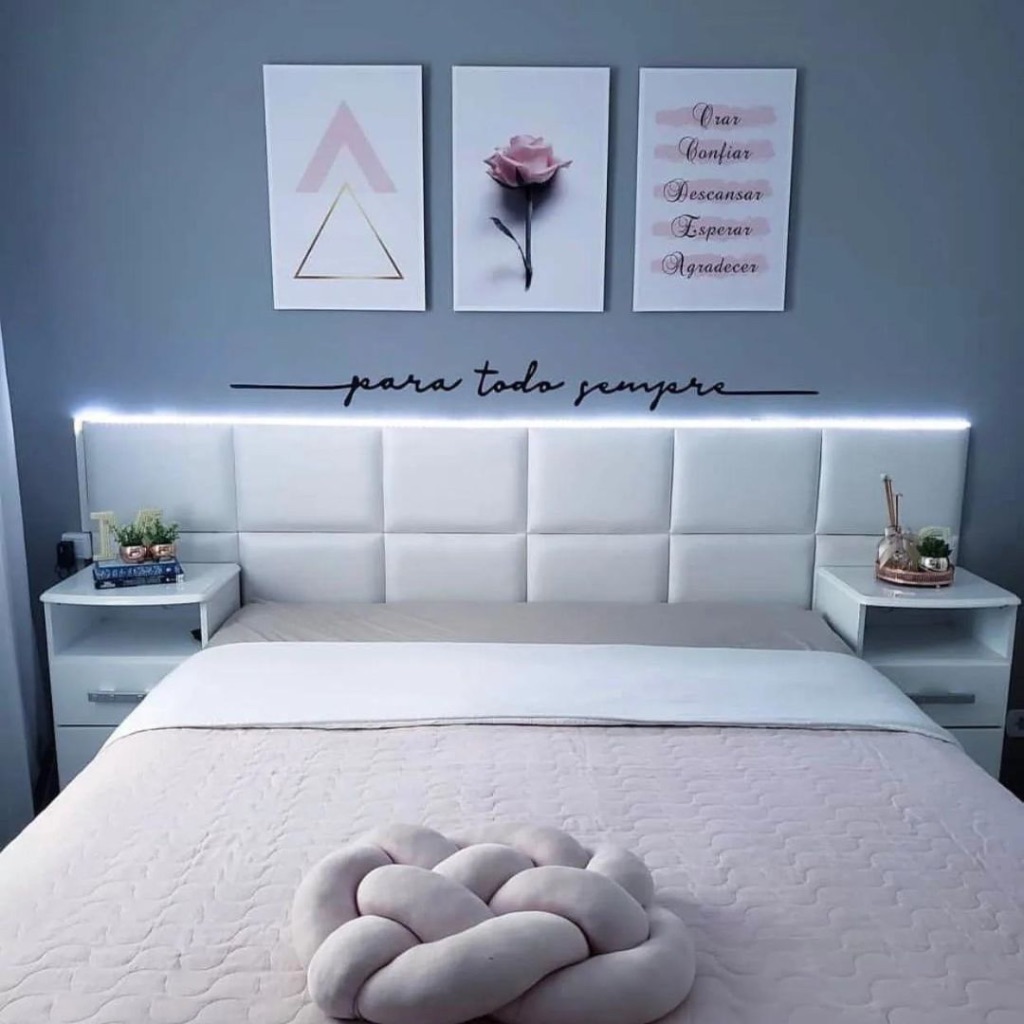 Kit 24 Modulos Cama Box Casal Cama King Size 40x30 Envio Imediato