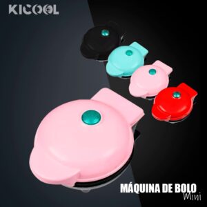 Máquina De Fazer Mini Bolo Elétrica 110v 220v Fácil Preparo Assar