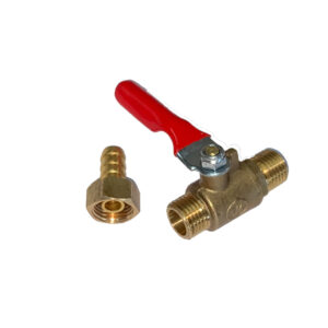 Registro Fecho Rapido Torneira 1/4 Compressor Ar Mangueira 5/16″ Schulz Pressure Chiaperini Motomil