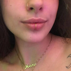 Piercing septo fake falso nariz aço inoxidável cirúrgico pressão não precisa de furo