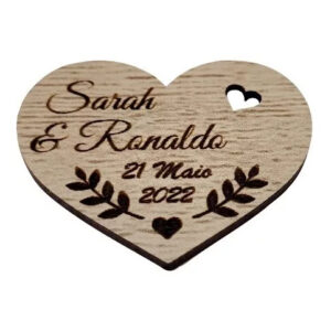 Kit Tags Mdf Casamento Aniversário Bodas Personalizado