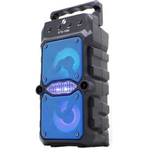 Caixa de Som Bluetooth Potente Microfone Karaoke USB Micro SD Radio FM Kts 1096