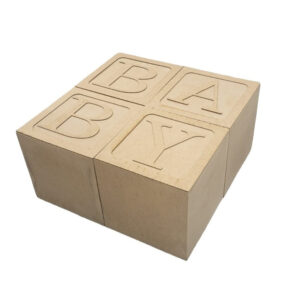 KIT CUBO BABY CHÁ REVELAÇÃO DECORAÇÃO DE FESTA