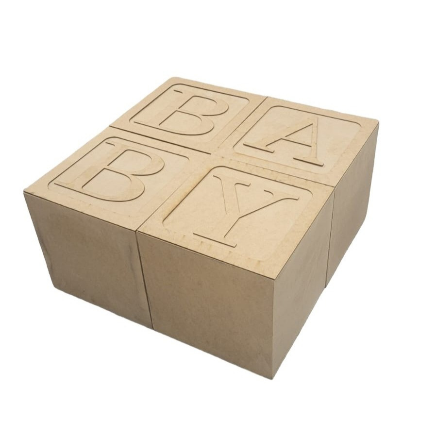 KIT CUBO BABY CHÁ REVELAÇÃO DECORAÇÃO DE FESTA