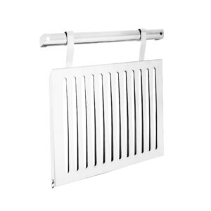 Escorredor De Louca Aço Inox Parede Dobrável 12 Pratos Porta Talher Barra 40 cm Suporte Pratos
