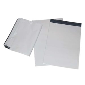 100 Envelopes de Segurança Saco de Ecommerce 20×30 Branco Coex