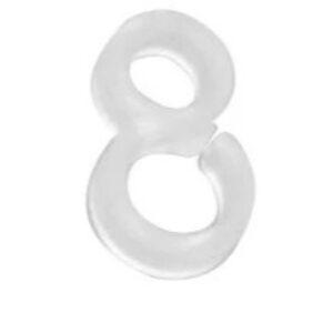 Ganchinho para Argola de Cortina de Varão atende todos os tamanhos 100 unidades