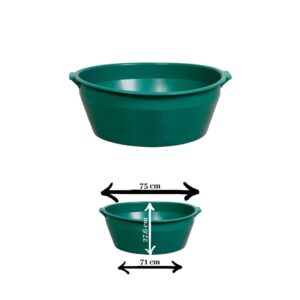 Kit 02 Bacias Grande – 80 Litros