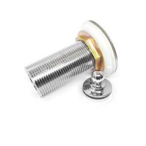 Válvula Lavatório Banheiro Pia Cuba Metal Cromado 7/8 Acabamento Cromado