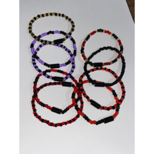 Pulseira de Proteção – EXU/POMBA GIRA com mini firma