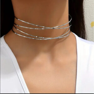 Colar Choker Gargantilha Dourada Elegante Perfeito para Mulheres, moda 2025, ideal para festas, dates, baladas