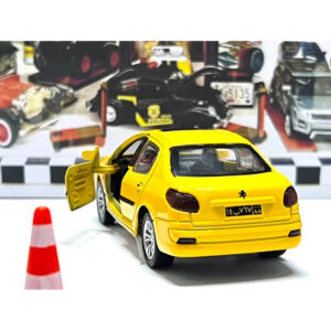 Miniatura carro Peugeot 207 Sedan，metal-abre as portas
