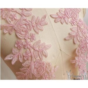 Aplique De Costura Renda Bordado