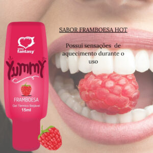 Kit Com 3 Gel Beijável Yummy Esquenta Esfria 15ml Sexy Fantasy