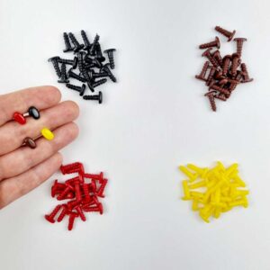 10 pares olho OVAL CHATO 9x6mm