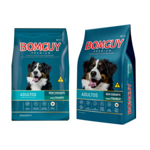 Ração Bomguy Premium Cães Adultos Sabor Frango 15kg