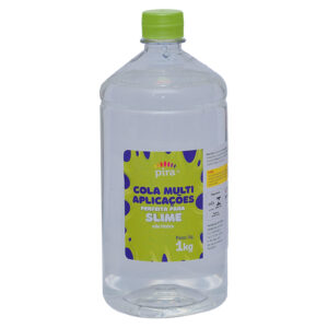 Cola Multiuso De Slime Transparente 500g/1kg Atóxica Piratininga