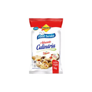 Kit 2 Pacotes De Adoçante Culinário Diet 1Kg Lowçucar com Stévia Para Bolos Doces e Pâes