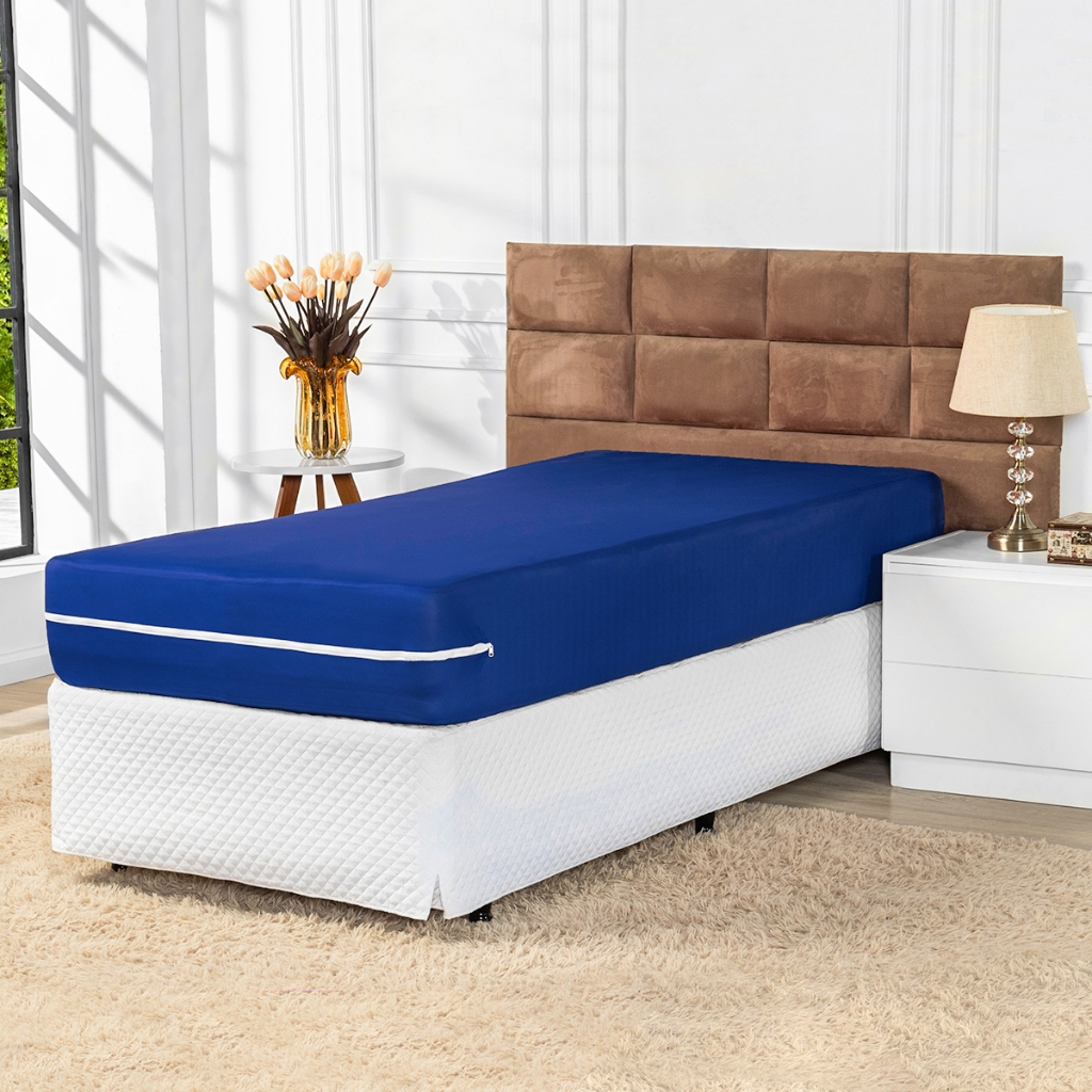 Capa Para Colchão Malha Gel Solteiro