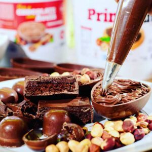 Chocolate Para Ovo de Páscoa Creme de Avelã Com Cacau PrinkNut Pote de 350g