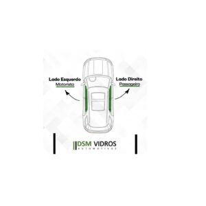 Vidro Porta Palio 2 Portas 1996 Á 2016