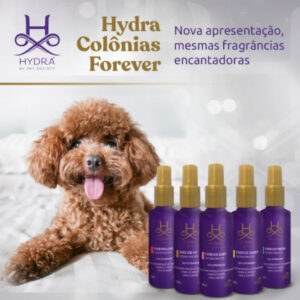 Colônia Hydra Forever Fresh 130ml Pet Society Cães e Gatos