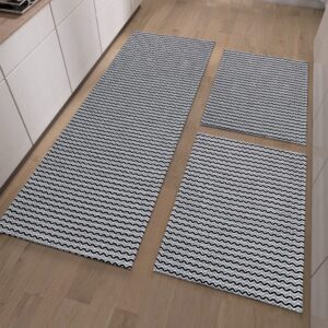 Jogo De Passadeira Três Peças Sendo 01 Passadeira 0,40×1,30cm – 02 Tapetes – 0,40×0,60 100% Algodão