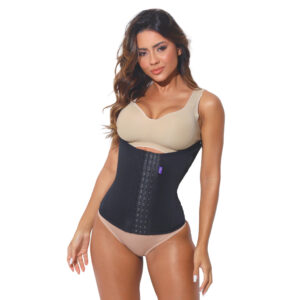 Cinta Modeladora Feminina Faixa 4 Fechos Miracle Belt