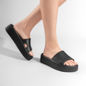 Chinelo Slide Nuvem Feminino Salto Anatômico Ortopédico