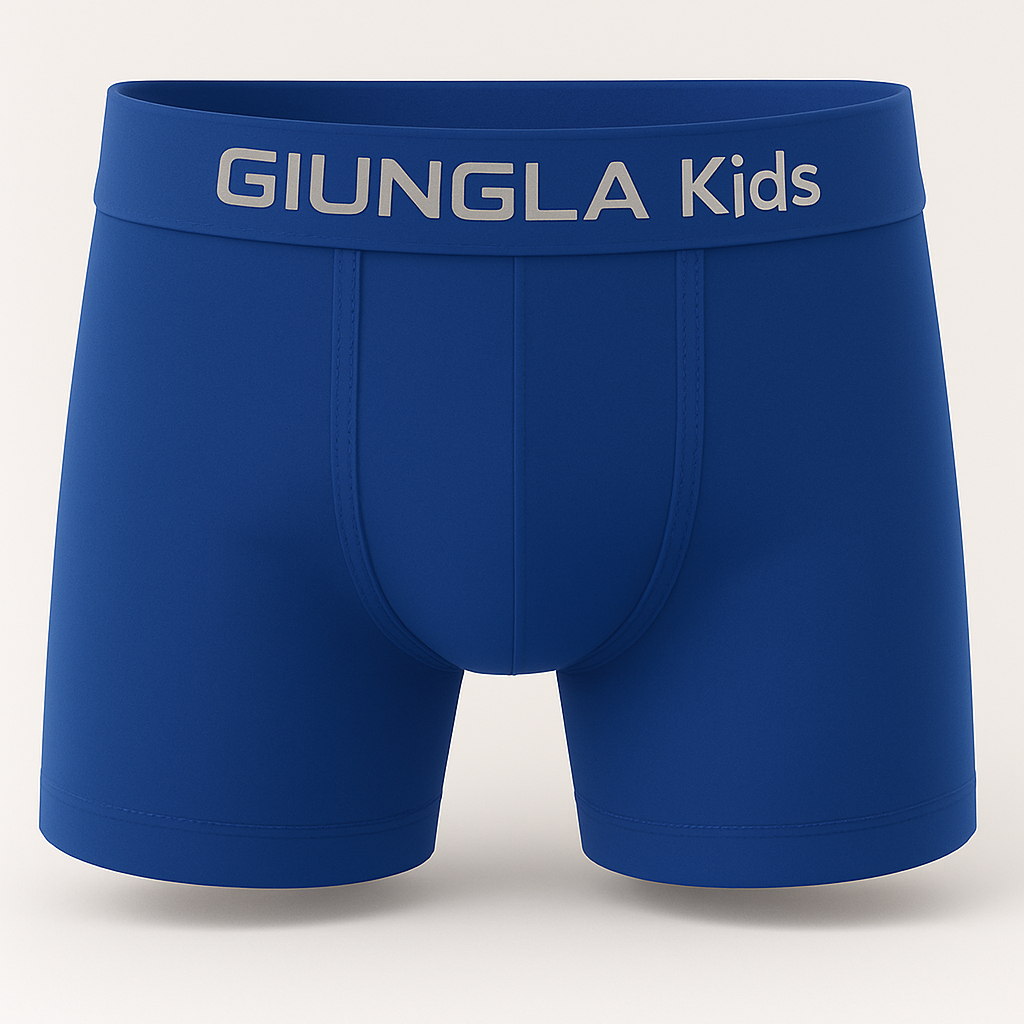 Kit Econômico 10 Cuecas Boxer Giungla Infantil Lisa e Estampada Original