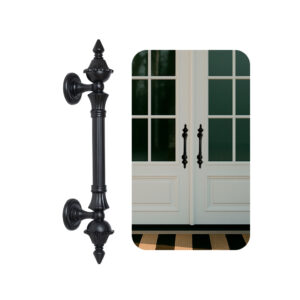 Puxador Para Porta De Madeira Rustica Clássica 160mm