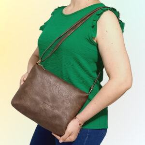 BOLSA TRANSVERSAL FEMININO MEDIA DE OMBRO BOLSA FEMININA TIRACOLO LATERAL CASUAL SLING BAG
