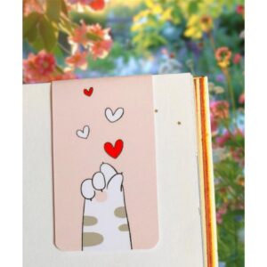 KIT 3 Marcadores de Páginas Magnético Gatinhos Fofos