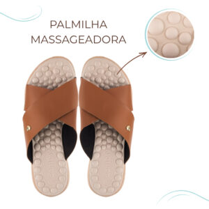 Chinelo Feminino Ortopédico Casual em X Super Leve Macio Confortável Solado Antiderrapante