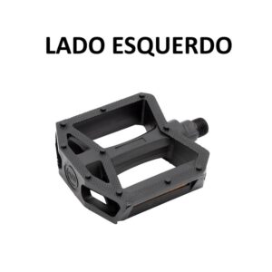 Pedal Bike Bicicleta Plataforma 9/16 Nylon Paco Rosca Grossa C/ Refletor PAR