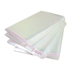 Saco Plástico 10×10 Transparente Adesivado 100un