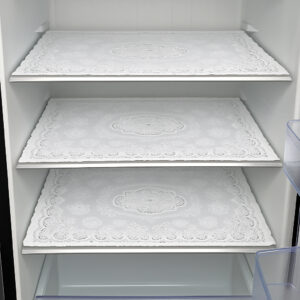 Toalhas de Geladeira com 3 Renda PVC Lavável 45x30cm