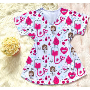 Blusa-Camiseta T-shirt Profissão Enfermagem / Enfermeira Feminina