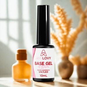 Base Gel Fiber AnyLovy 9g – Alta Fixação e Resistência para Alongamento com Fibra