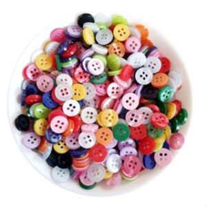 Botão Perolado 4 Furos modelo 01467 – Com 144 Unidades