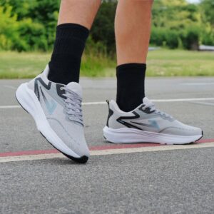 Tênis Masculino Esportivo 43/48 Sapato Número Especial Ultra Confortável Respirável Ideal p/ Treinos